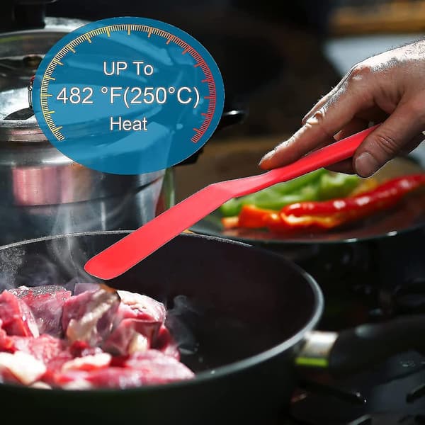 2 Delar Silikonspatel Omelettspatel Ant Pannkaka Non-stick DXGHC
