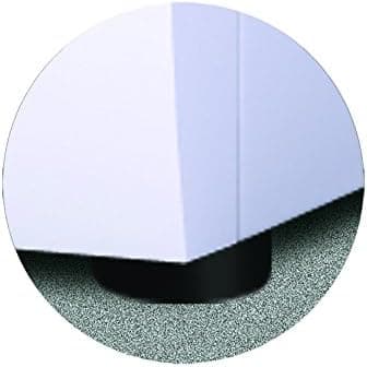 4-delt vaskemaskinefod, anti-slip, støddæmpende