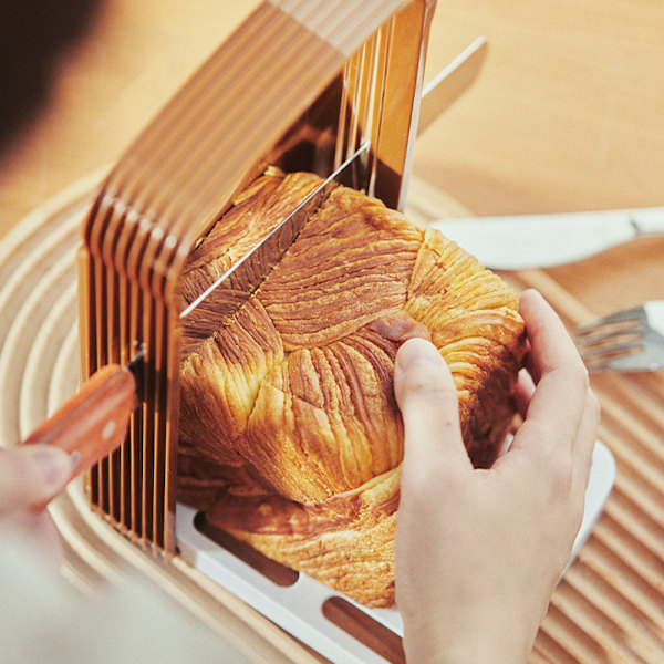 Brødskjærer, Brød Bake Brødskjærer Kutter, Foldbar Brødskjærer