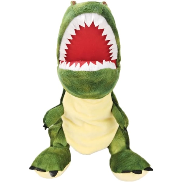 Dinosaurie Handdockor Cartoon Tyrannosaurus Dockteaterleksak för Pojkar G