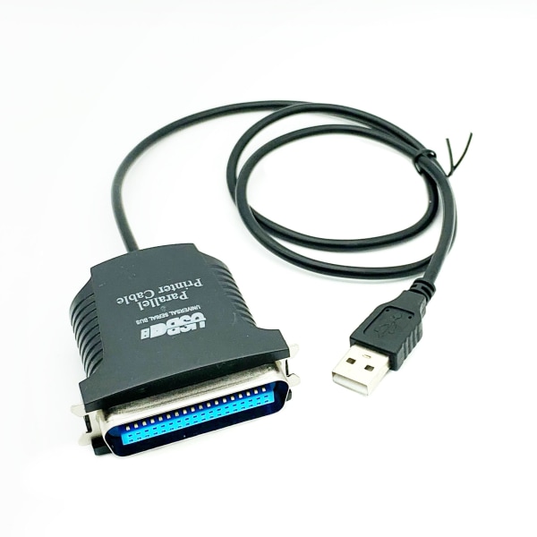 USB til gammeldags parallelport printer linjeprinter linje 1284