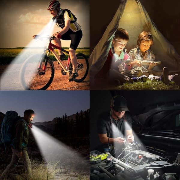 Ammattimainen taskulamppu, LED-urheilun kaulavalaisin Mini D DXGHC