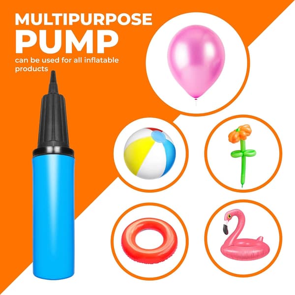 5 stk. ballon manuel pumpe - bærbar manuel ballon pumpe, mini