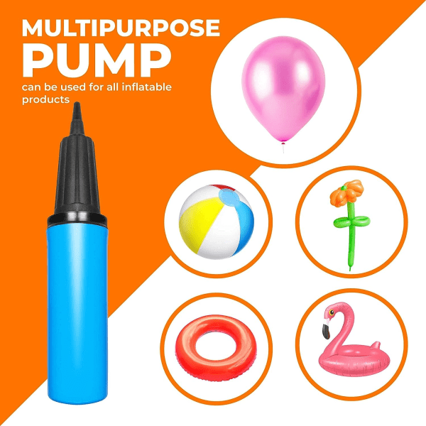 5 stk ballong manuell pumpe - bærbar manuell ballongpumpe, m