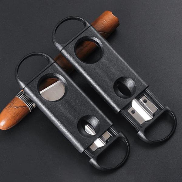 V-Cut Punch, V-Formet Cigar Cutter - Bærbar Cigar Guillotine
