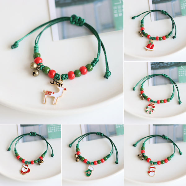 9 tecknade jul armband Söta studentjulklappar