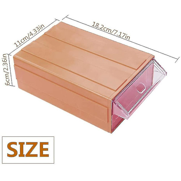 Stapelbar processlåda Gör-det-själv Art Bead Storage Container DXGHC