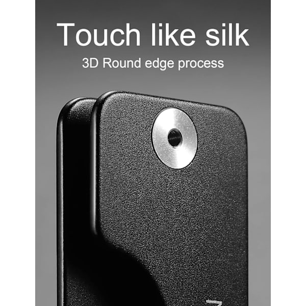 Nøglemanager Smart Kompakt Metal Nøgleholder (Sort)