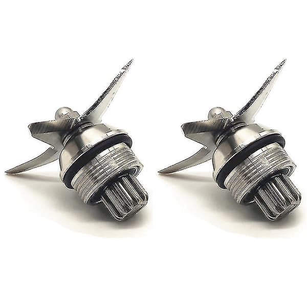 2x Blenderblad Rostfritt Stål 4-blads Vått Blad Monteringssats Sp DXGHC