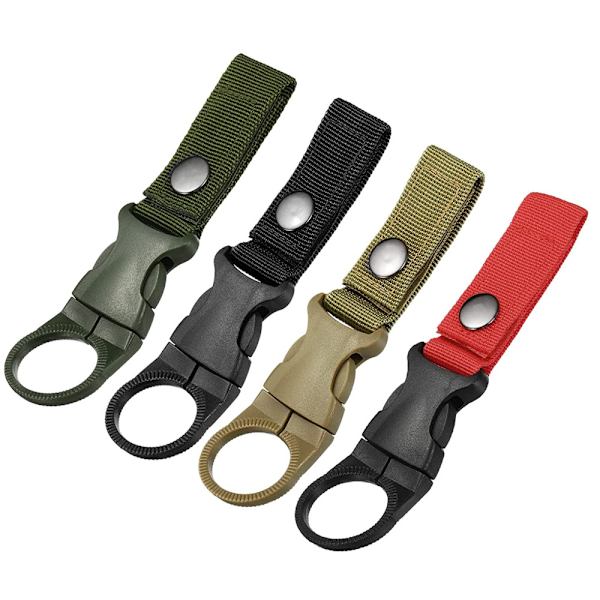 8-pack utomhus vattenflaska spänne bärbar repspänne multi