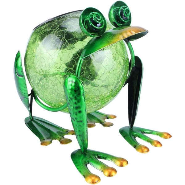 Lanterne de jardin solaire étanche LED grenouille lampes solaires