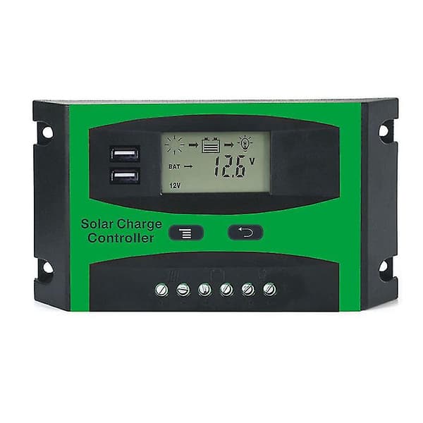 PV-styrenhet 12V24V30A solladdning och urladdningsstyrenhet