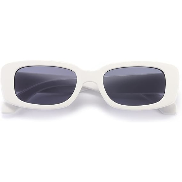 Rektangulære solbriller UV400 Beskyttelse Retro Kørebriller til