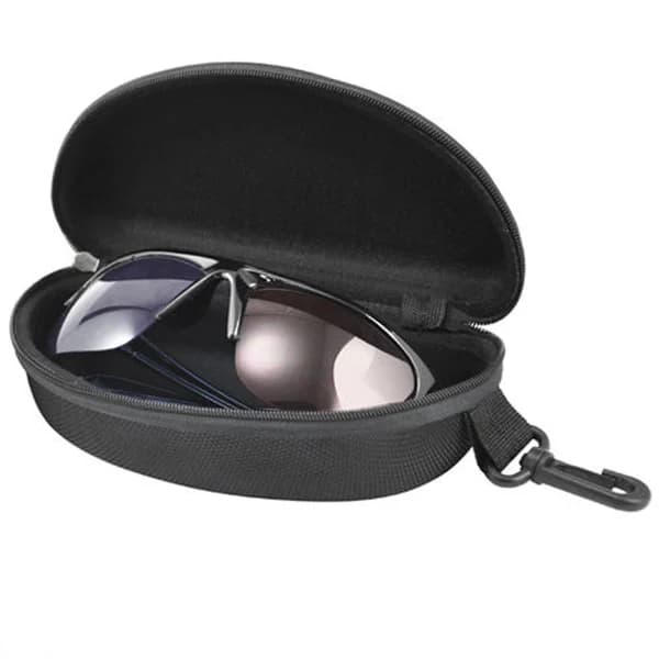 2-pack Dragkedja Glasögon Solglasögon Hårt case Förvaringsboxhållare A