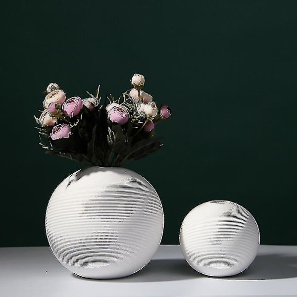 Keramisk vas Blomsterarrangemang Hemdekorationer, kaliber 3 DXGHC