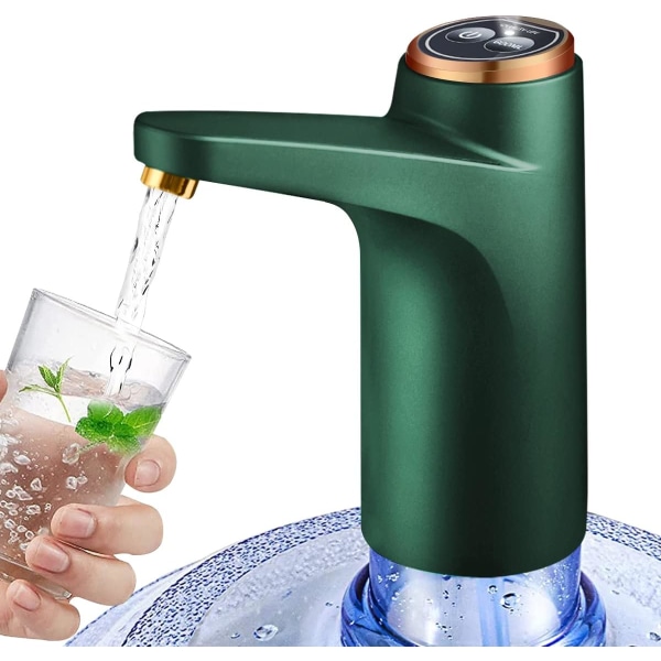 Vanddispenserpumpe (grøn) til 5 gallon flaske, kvantitativ dri