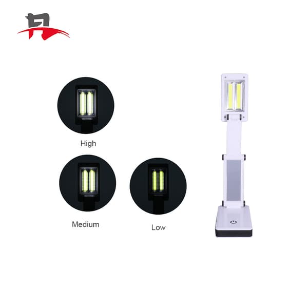 [Ny version] Super lys COB LED bærbar skrivebordslampe Rejselampe