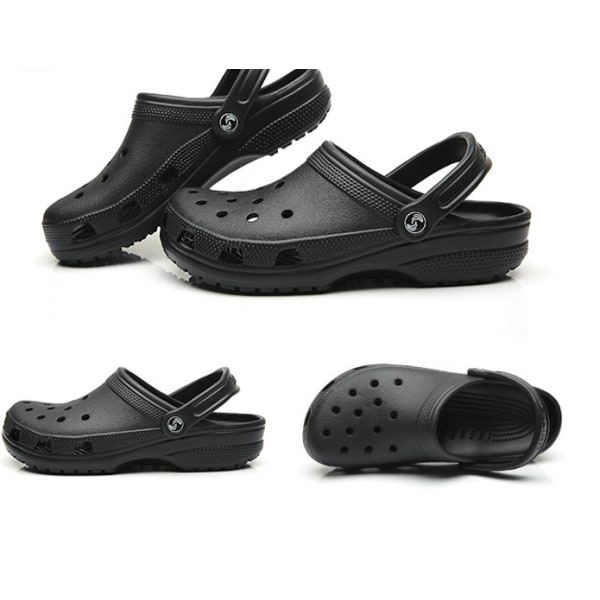 Unisex Crocs Rantakengät Sandaalit (Musta Koko 41) DXGHC