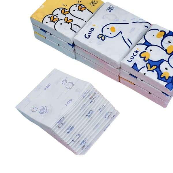 Piirrospaperiset rullat 24 pakkausta vessapaperia pieni b