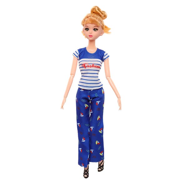 Barbie modekostume, 8 dele, 8 dukketilbehør, til børn