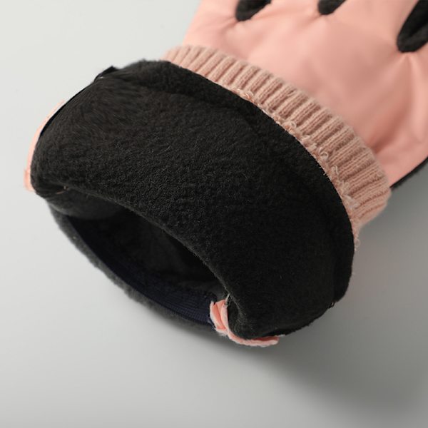 Termiske hansker for kvinner, skihansker, vinter, vanntette, varme arbeids hansker
