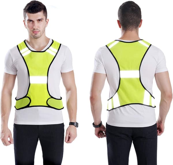 3-pack Reflexväst och Armband, Hög Synlighet Justerbar DXGHC
