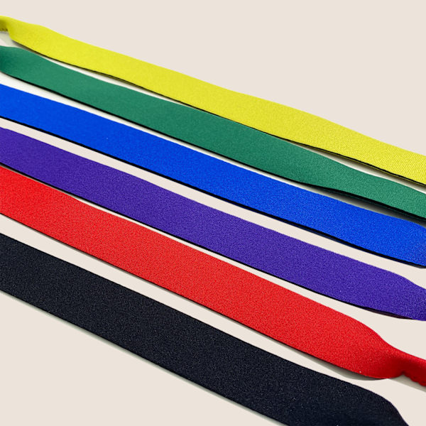6 Par Neoprene Elastiske Lanyard Stropper med Holdere til DXGHC