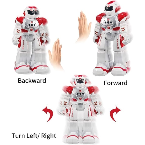 Intelligent Geststyrningsbar Programmerbar RC-robotleksak, Infraröd c