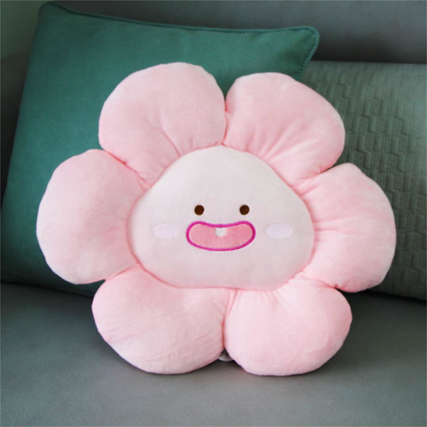 Plush Smiley Solroskudde Smiley Kudde Sov Kudde Kudde C