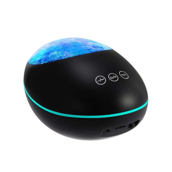 Lucky Stone fargerik projeksjonslys musikk stemningslys bluetooth