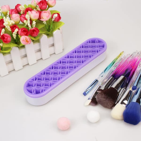 Multifunktionell Silikon Makeupborsthållare, Makeupborsthållare DXGHC
