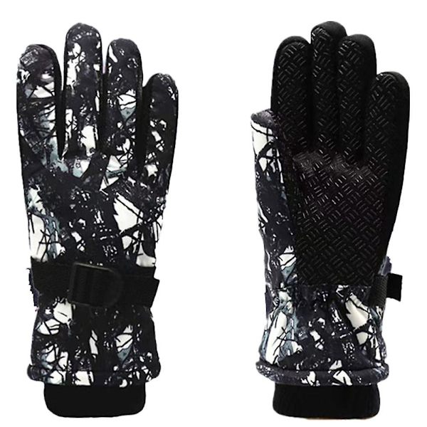 Vinter Skidhandskar Vattentäta Vindtäta Snöhandskar Unisex Foder