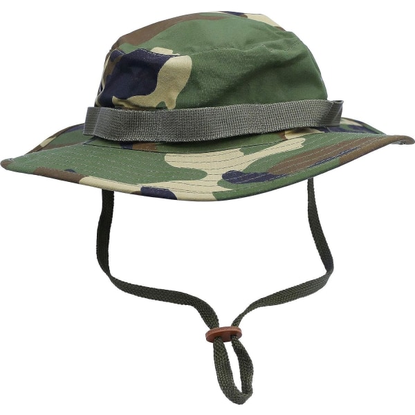 Camouflage Trilaminate Fabric Hat，Outdoor hat, camouflage fabr