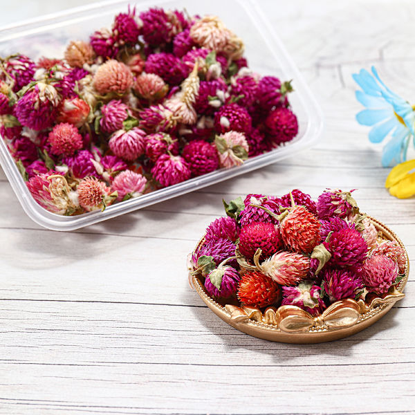 2 poser tørrede blomster, 30-50g, 100% naturlige tørrede blomster urter