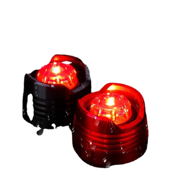 2 stk Røde LED Sykkel Baklys, Mini Sikkerhets Sykkellys DXGHC