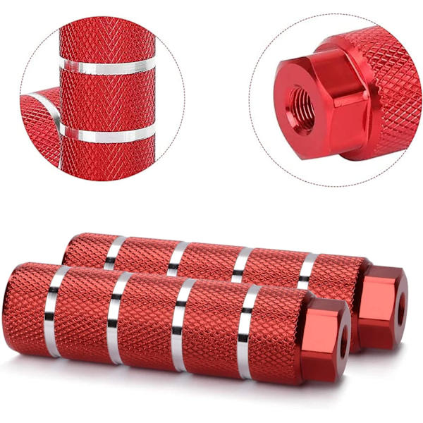 2 Styk Cykel Fodstøtter Aluminium Legering Fodstøtter Pedal Cylindr