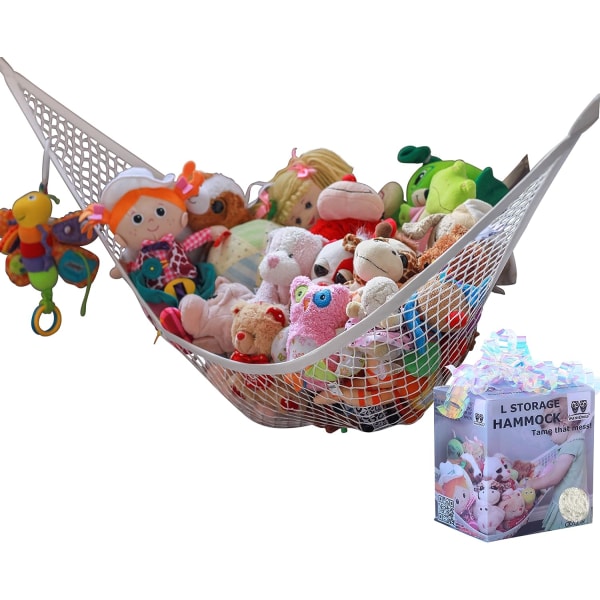 Mini uggla leksak förvaringshängmatta - sovrum vägg plysch djur organisera