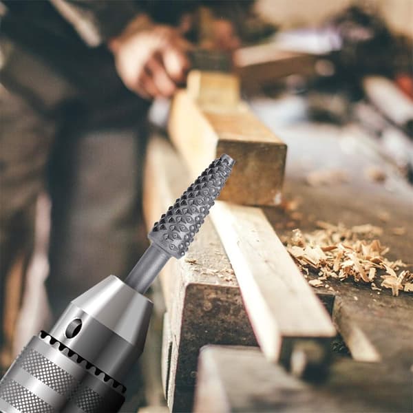Roterande Frässet Power Tools Trä Slipning Solid Stål Rasp Carbid