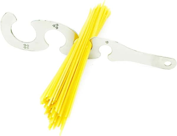 4-Huls Spaghetti Måleredskab i Rustfrit Stål til Spaghetti DXGHC