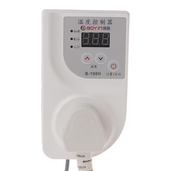 LCD Digital Termostat Fisketank Reptil Inkubator Temperatur DXGHC