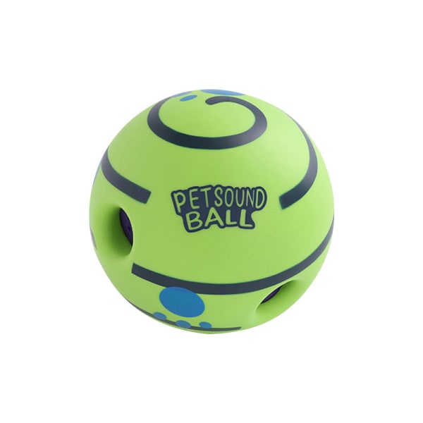 Wobble Wag Giggle Ball, Interaktiv Hundleksak, Roliga Skratt Ljud