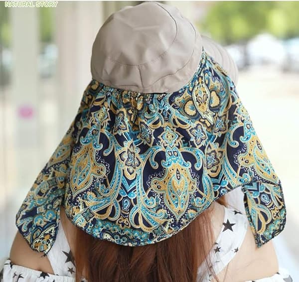Kvindesolhat med bred skygge, Visor Cap, Strandrejse Sommerhat Campi