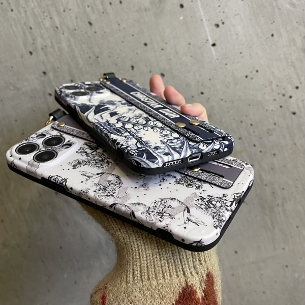 2 stk. Mat Silicone Telefoncovers til iPhone 13 Pro Max med Wr