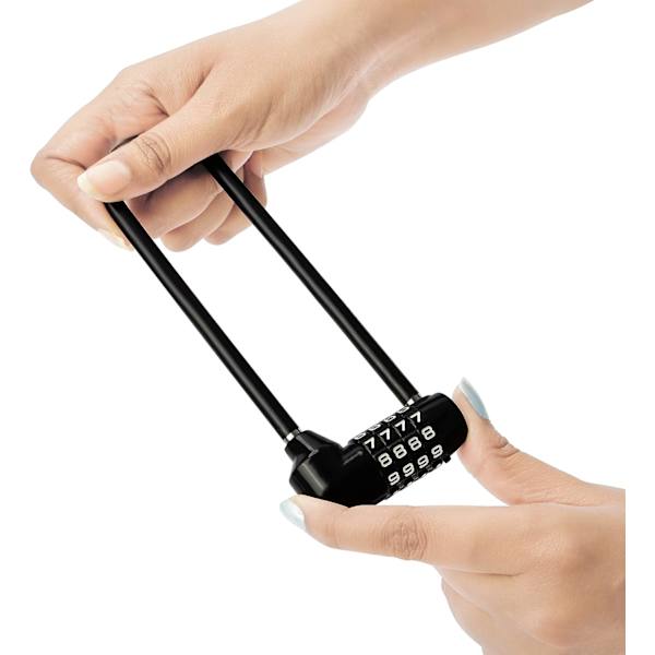 4-numeroinen yhdistelmäpyörälukko (2-pakkauksessa) - 16 cm, lukot sähköpyörille