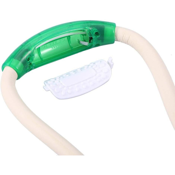 (Grön) Justerbar Halslampa, Flexibel Halshängande LED-lampa Han