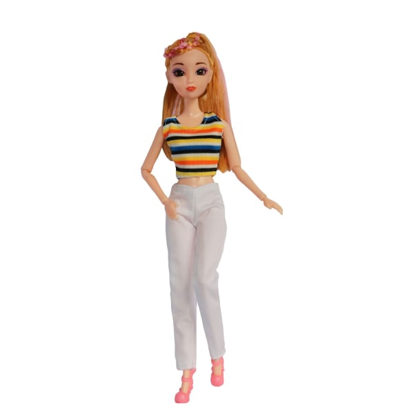 Barbie mode kostym, 2 delar, 2 docka tillbehör, för barn