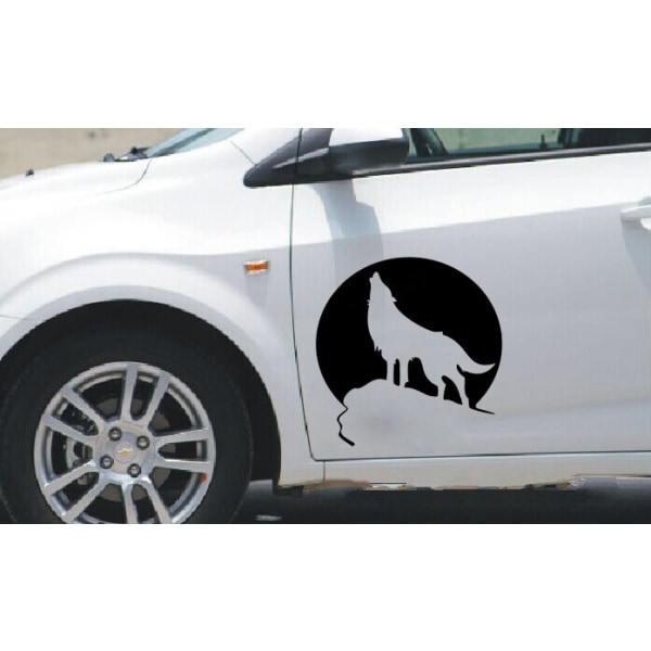 Ulv Bilsticker Totem Reflekterende Bilsticker Ulv Bilsticker DXGHC