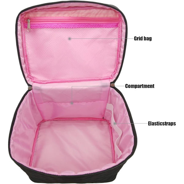Makeup Taske, Stor Kosmetik Taske, Multifunktionel Vandafvisende Foldbar
