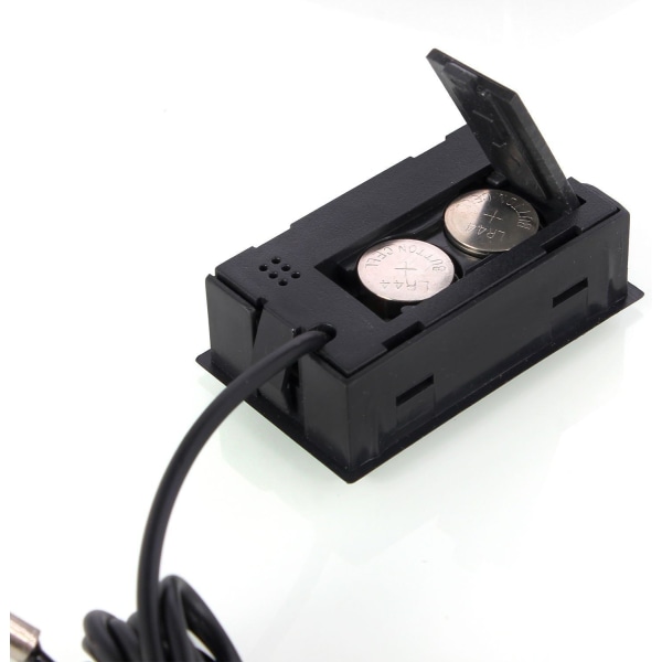 Digital LCD Termometer Temperaturmätare med Extern Givare