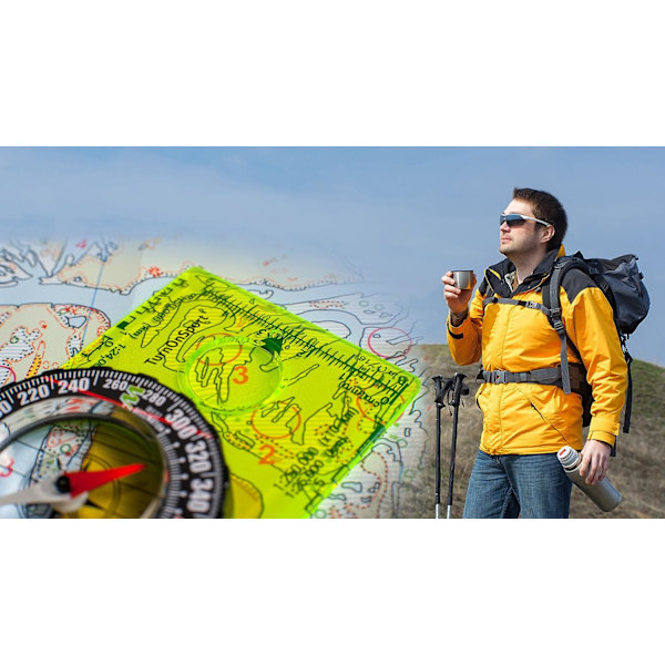 Orientering Kompass Vandring Ryggsäck Kompass | Avancerad Scout